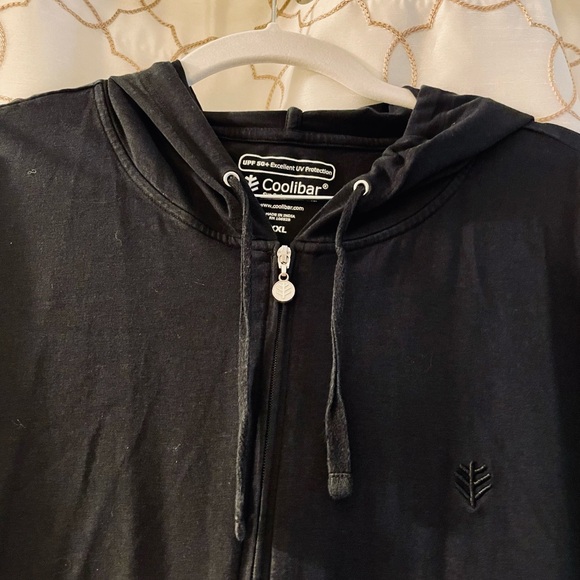 Coolibar Black Hoodie XXL - Picture 3 of 3